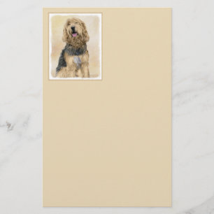Otterhondschildering - Kute Original Dog Art Briefpapier
