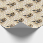 Otterhondschildering - Kute Original Dog Art Cadeaupapier (Hoek)