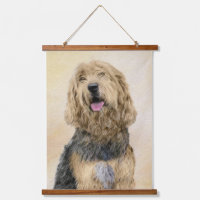 Otterhondschildering - Kute Original Dog Art
