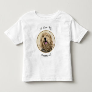 Otterhondschildering - Kute Original Dog Art Kinder Shirts