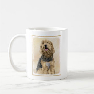 Otterhondschildering - Kute Original Dog Art Koffiemok