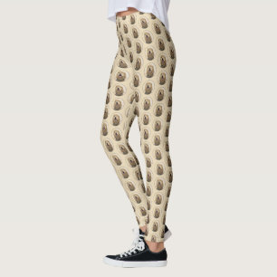 Otterhondschildering - Kute Original Dog Art Leggings