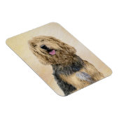Otterhondschildering - Kute Original Dog Art Magneet (Rechterzijde)