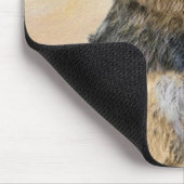 Otterhondschildering - Kute Original Dog Art Muismat (Hoek)