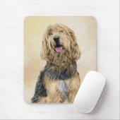Otterhondschildering - Kute Original Dog Art Muismat (Met muis)