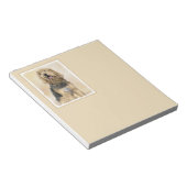 Otterhondschildering - Kute Original Dog Art Notitieblok (Schuin)
