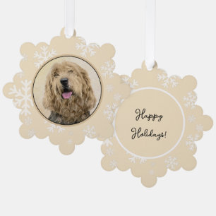 Otterhondschildering - Kute Original Dog Art Ornament Kaart