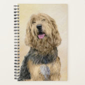 Otterhondschildering - Kute Original Dog Art Planner (Voorkant)