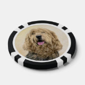 Otterhondschildering - Kute Original Dog Art Poker Chips (Enkel)