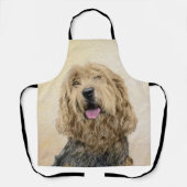 Otterhondschildering - Kute Original Dog Art Schort (Voorkant)