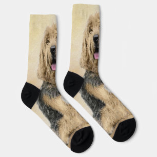 Otterhondschildering - Kute Original Dog Art Sokken