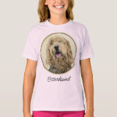 Otterhondschildering - Kute Original Dog Art T-shirt (Voorkant)