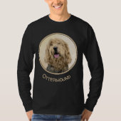 Otterhondschildering - Kute Original Dog Art T-shirt (Voorkant)