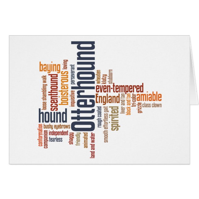 Otterhound (Voorkant Horizontaal)