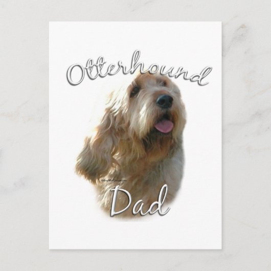 Otterhound Dad 2 Briefkaart (Voorkant)
