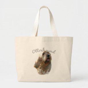 Otterhound Dad 2 Grote Tote Bag