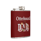 Otterhound Dad Gifts Heupfles (Rechts)