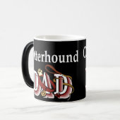 Otterhound Dad Gifts Magische Mok (Voorkant links)