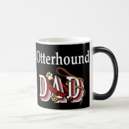 Otterhound Dad Gifts Magische Mok
