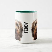 Otterhound gepersonaliseerde mok (Midden)