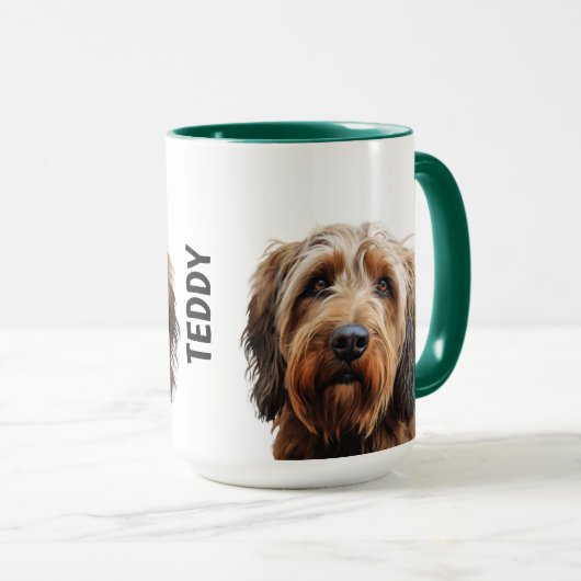 Otterhound gepersonaliseerde mok (Voorkant rechts)