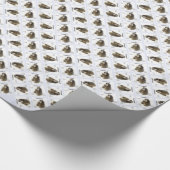 Otterhound Geschiedenis Ontwerp Cadeaupapier (Hoek)