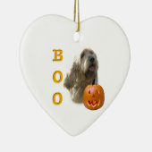 Otterhound Halloween BOO Keramisch Ornament (Rechts)