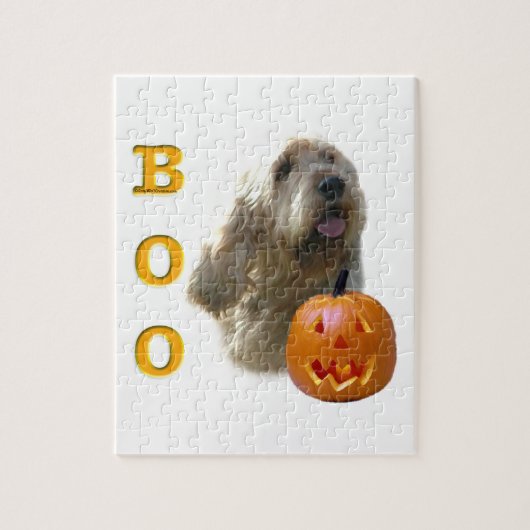 Otterhound Halloween BOO Legpuzzel (Verticaal)