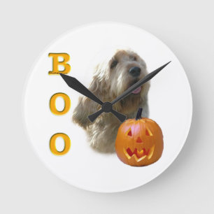 Otterhound Halloween BOO Ronde Klok