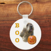 Otterhound Halloween BOO Sleutelhanger (Voorkant)
