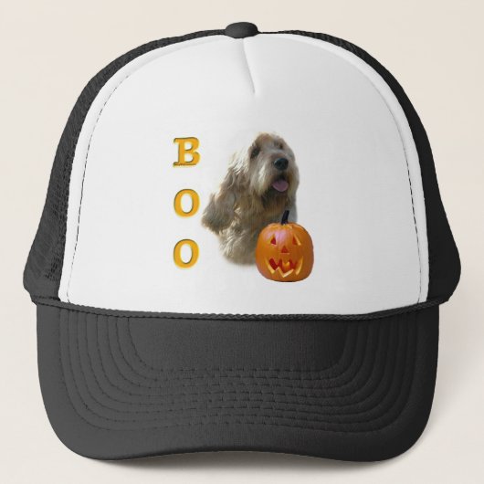 Otterhound Halloween BOO Trucker Pet (Voorkant)