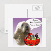 Otterhound Halloween-Snoep Briefkaart (Voorkant / Achterkant)
