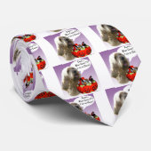 Otterhound Halloween-Snoep Stropdas (Opgerold)