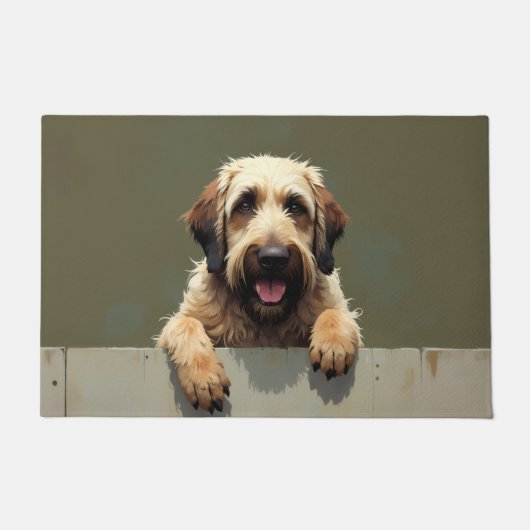 Otterhound hond deurmat kunst (Voorkant)