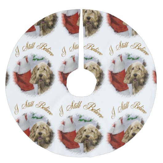 Otterhound Kerstmis Kerstboom Rok (Voorkant)