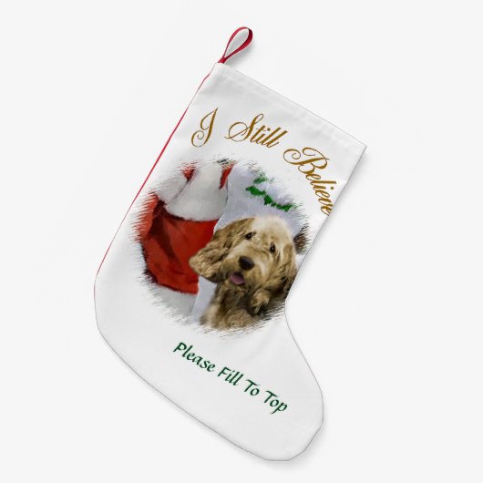 Otterhound Kerstmis Kleine Kerstsok (Voorkant (Hangend))