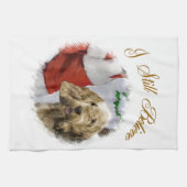 Otterhound Kerstmis Theedoek (Horizontaal)