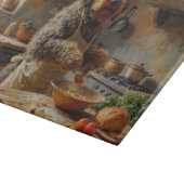 Otterhound Kookt in Keuken Snijplank (Hoek)