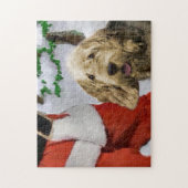 Otterhound met Kerstmis Legpuzzel (Verticaal)