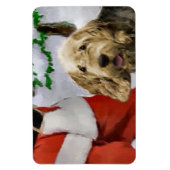 Otterhound met Kerstmis Magneet (Verticaal)