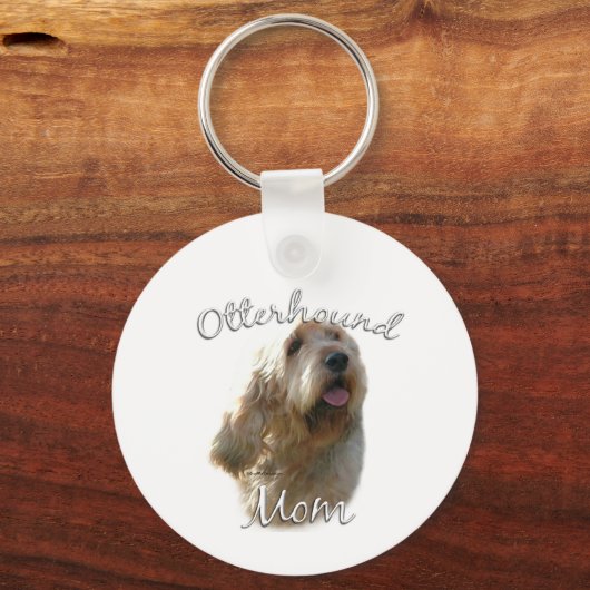 Otterhound Mom 2 Sleutelhanger (Voorkant)
