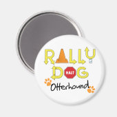 Otterhound Rally Dog Magneet (Voorkant / Achterkant)
