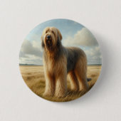 Otterhound Ronde Button 5,7 Cm (Voorkant)
