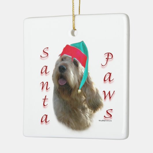 Otterhound Santa Paws Keramisch Ornament
