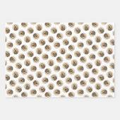 Otterhound Schilderen Zwart en Tan Originele Dog A Inpakpapier Vel (Voorkant 2)