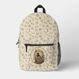 Otterhound-schilderij - Mooie originele honden kun Bedrukte Rugzak