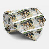 Otterhound Stropdas (Opgerold)