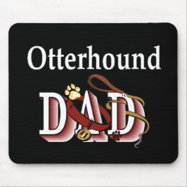 Otterhound vader geschenken muismat