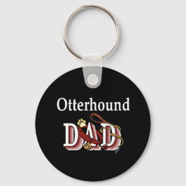 Otterhound vader sleutelhanger