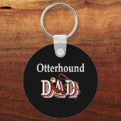 Otterhound vader sleutelhanger (Voorkant)